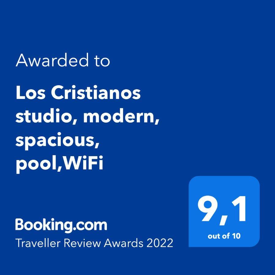 Los Cristianos Studio, Modern, Spacious, Pool,Wifi Arona  Eksteriør billede